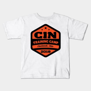 Football TRAINING CAMP Cincinnati, Ohio! Kids T-Shirt